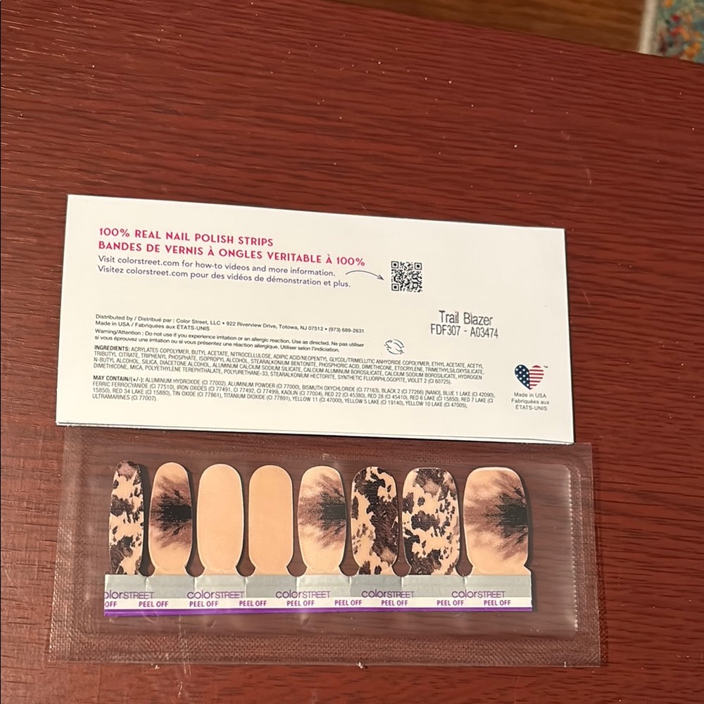 Color Street Nail Polish Strips - Trail Blazer Colorplay exclusive. Bundle!!!